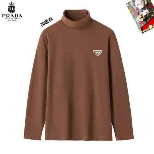 Prada T-Shirts Long Sleeved For Men #1403665 $40.00 USD, Wholesale Replica Prada T-Shirts
