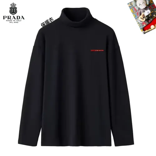 Prada T-Shirts Long Sleeved For Men #1403734 $40.00 USD, Wholesale Replica Prada T-Shirts