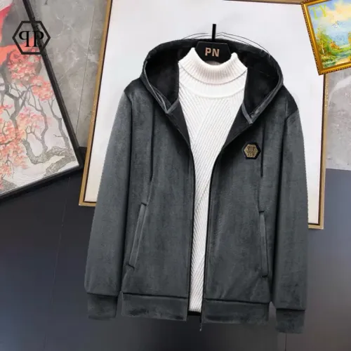 Philipp Plein PP Jackets Long Sleeved For Men #1403741 $48.00 USD, Wholesale Replica Philipp Plein PP Jackets