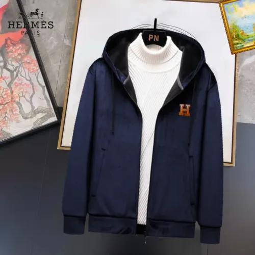 Hermes Jackets Long Sleeved For Men #1403830 $48.00 USD, Wholesale Replica Hermes Jackets