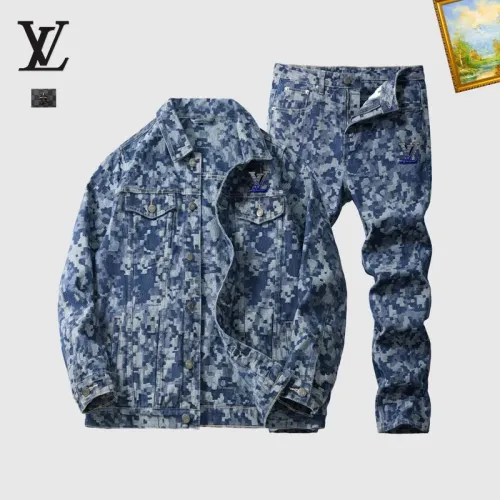 Louis Vuitton LV Tracksuits Long Sleeved For Men #1403861 $100.00 USD, Wholesale Replica Louis Vuitton LV Tracksuits