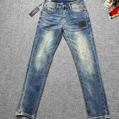 Replica Dolce & Gabbana D&G Jeans For Men #1403883 $48.00 USD for Wholesale