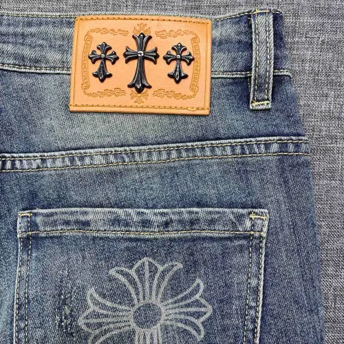 Replica Chrome Hearts Jeans For Men #1403886 $48.00 USD for Wholesale