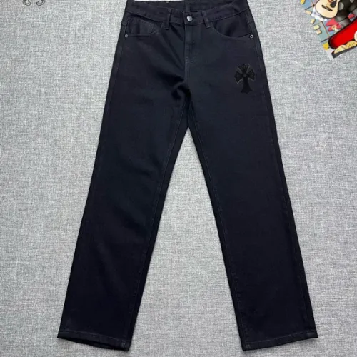 Replica Chrome Hearts Jeans For Men #1403887 $48.00 USD for Wholesale