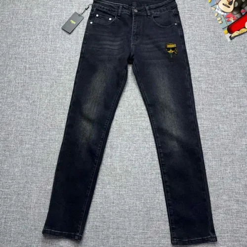 Replica Fendi Jeans For Men #1403895 $48.00 USD for Wholesale