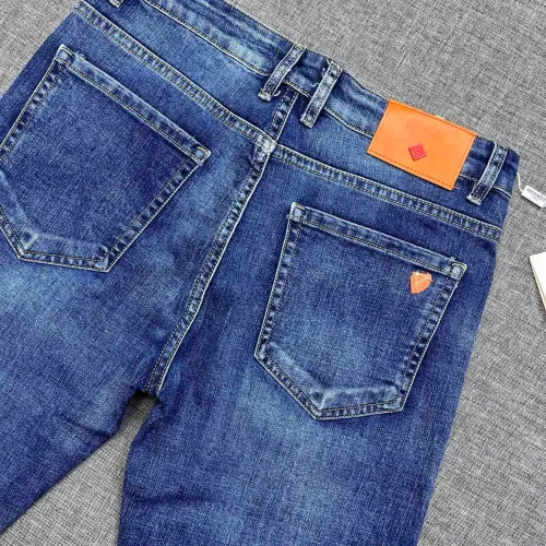 Replica Hermes Jeans For Men #1403900 $48.00 USD for Wholesale
