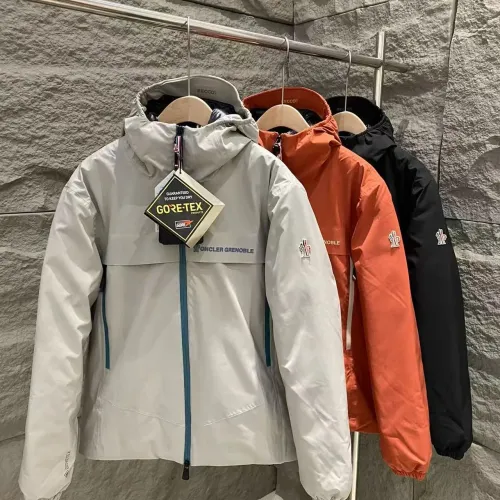 Replica Moncler Down Feather Coat Long Sleeved For Men #1403955 $202.00 USD for Wholesale