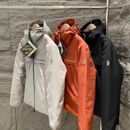 Replica Moncler Down Feather Coat Long Sleeved For Men #1403955 $202.00 USD for Wholesale