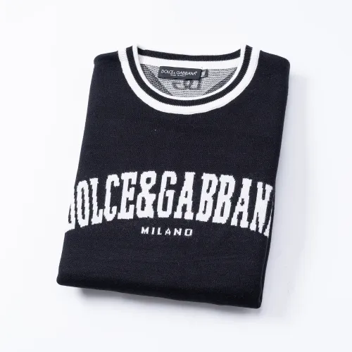 Replica Dolce & Gabbana D&G Sweaters Long Sleeved For Men #1403960 $45.00 USD for Wholesale