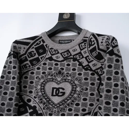 Replica Dolce & Gabbana D&G Sweaters Long Sleeved For Men #1403966 $45.00 USD for Wholesale