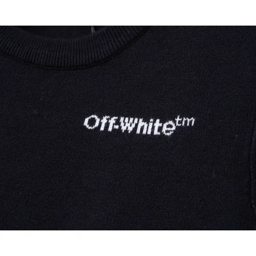 Replica Off-White Sweaters Long Sleeved For Men #1403973 $45.00 USD for Wholesale