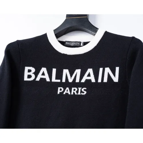 Replica Balmain Sweaters Long Sleeved For Men #1403991 $45.00 USD for Wholesale