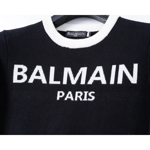 Replica Balmain Sweaters Long Sleeved For Men #1403991 $45.00 USD for Wholesale