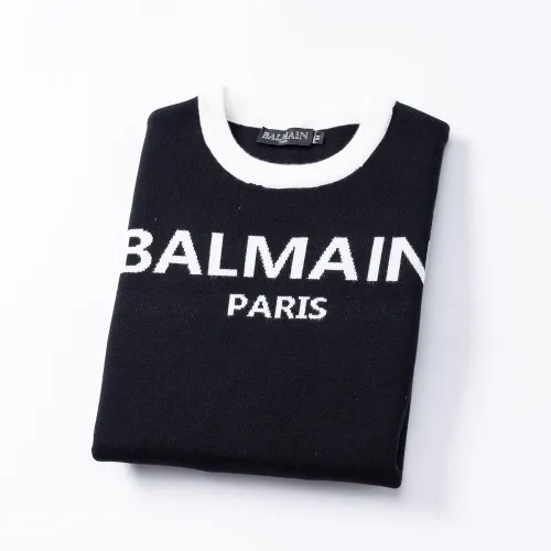 Replica Balmain Sweaters Long Sleeved For Men #1403991 $45.00 USD for Wholesale