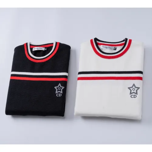 Replica Christian Dior Sweaters Long Sleeved For Men #1403994 $45.00 USD for Wholesale