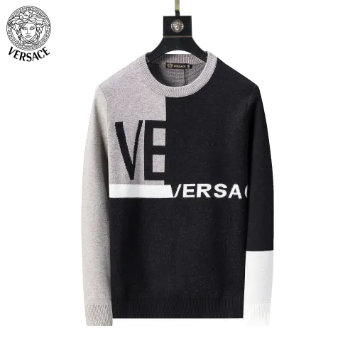 Versace Sweaters Long Sleeved For Men #1403998 $45.00 USD, Wholesale Replica Versace Sweaters