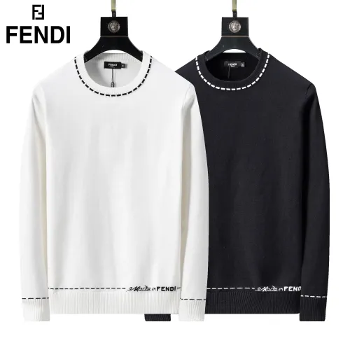 Replica Fendi Sweaters Long Sleeved For Men #1404000 $45.00 USD for Wholesale