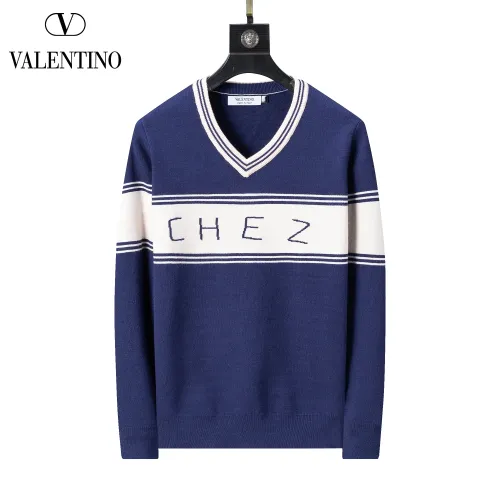 Valentino Sweaters Long Sleeved For Men #1404006 $45.00 USD, Wholesale Replica Valentino Sweaters