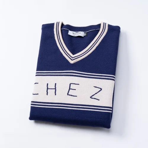 Replica Valentino Sweaters Long Sleeved For Men #1404006 $45.00 USD for Wholesale
