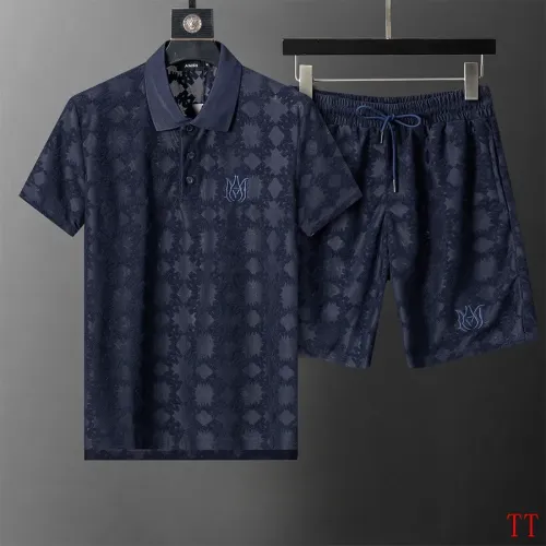 Amiri Tracksuits Short Sleeved For Men #1404013 $68.00 USD, Wholesale Replica Amiri Tracksuits