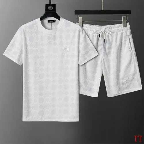 Amiri Tracksuits Short Sleeved For Men #1404017 $60.00 USD, Wholesale Replica Amiri Tracksuits