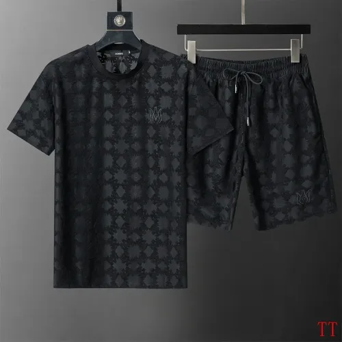 Amiri Tracksuits Short Sleeved For Men #1404020 $60.00 USD, Wholesale Replica Amiri Tracksuits