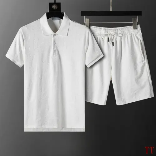Christian Dior Tracksuits Short Sleeved For Men #1404032 $68.00 USD, Wholesale Replica Christian Dior Tracksuits