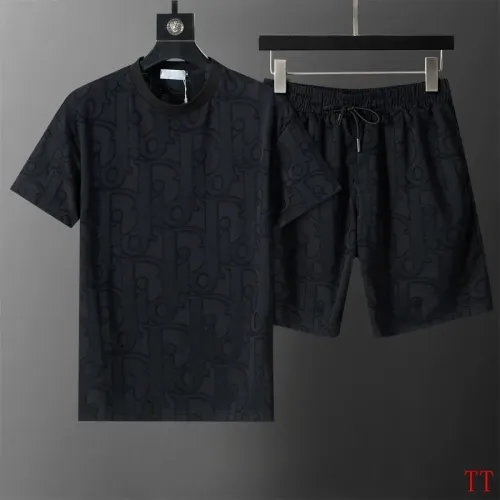 Christian Dior Tracksuits Short Sleeved For Men #1404033 $60.00 USD, Wholesale Replica Christian Dior Tracksuits