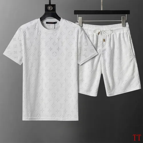 Louis Vuitton LV Tracksuits Short Sleeved For Men #1404058 $60.00 USD, Wholesale Replica Louis Vuitton LV Tracksuits