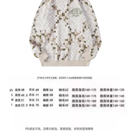 Replica Louis Vuitton LV Sweaters Long Sleeved For Unisex #1404084 $72.00 USD for Wholesale