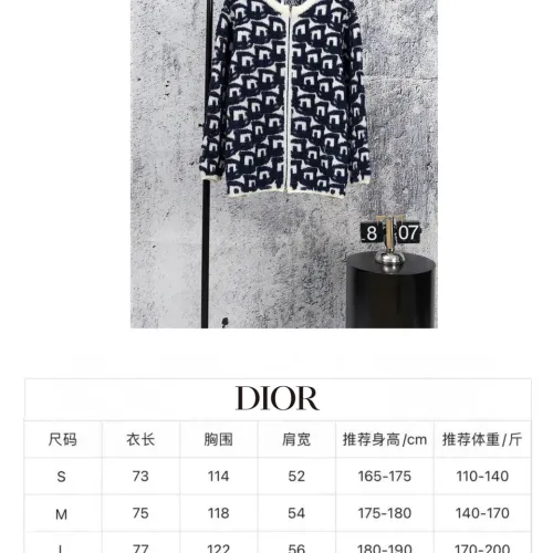 Replica Christian Dior Sweaters Long Sleeved For Unisex #1404129 $60.00 USD for Wholesale