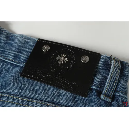 Replica Chrome Hearts Jeans For Men #1404165 $60.00 USD for Wholesale