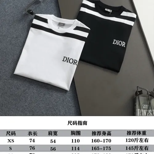 Replica Christian Dior T-Shirts Short Sleeved For Unisex #1404246 $40.00 USD for Wholesale