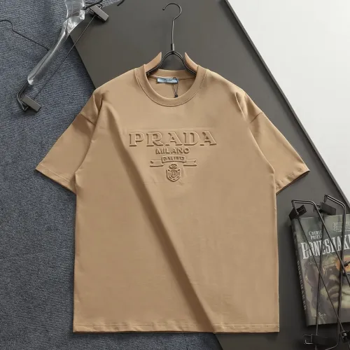 Prada T-Shirts Short Sleeved For Unisex #1404264 $40.00 USD, Wholesale Replica Prada T-Shirts