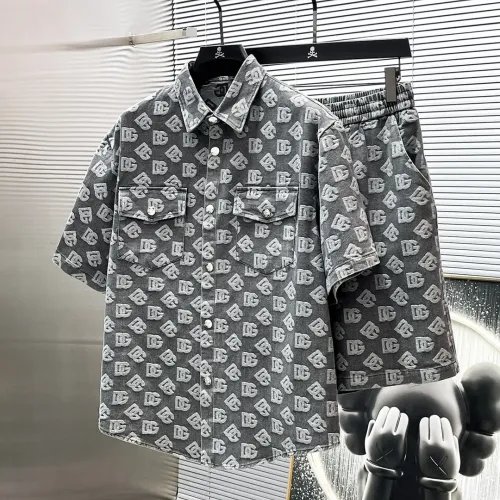 Dolce &amp; Gabbana D&amp;G Tracksuits Short Sleeved For Men #1404300 $82.00 USD, Wholesale Replica Dolce &amp; Gabbana D&amp;G Tracksuits