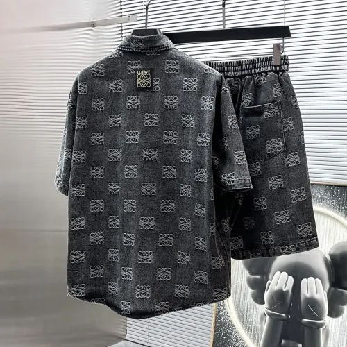Replica LOEWE Tracksuits Short Sleeved For Men #1404304 $82.00 USD for Wholesale