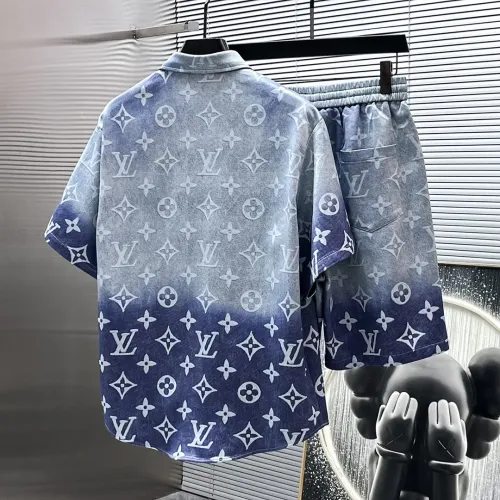 Replica Louis Vuitton LV Tracksuits Short Sleeved For Men #1404346 $82.00 USD for Wholesale