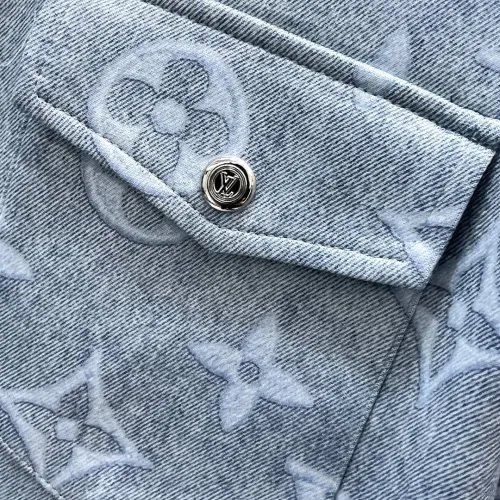 Replica Louis Vuitton LV Tracksuits Short Sleeved For Men #1404346 $82.00 USD for Wholesale