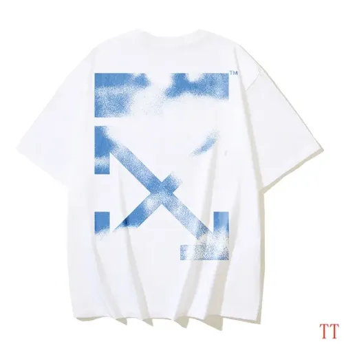 Off-White T-Shirts Short Sleeved For Unisex #1404482 $29.00 USD, Wholesale Replica Off-White T-Shirts