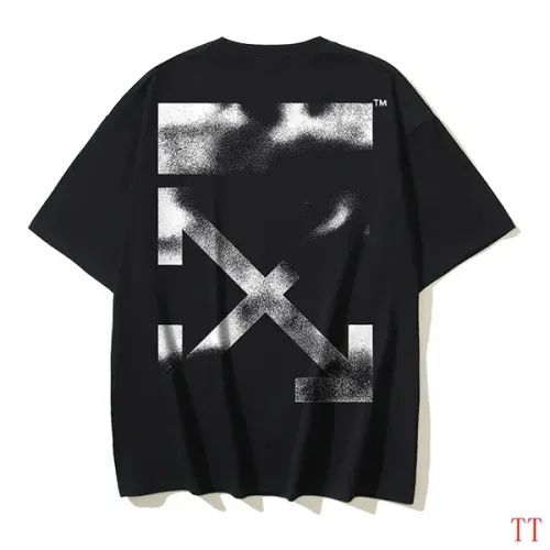 Off-White T-Shirts Short Sleeved For Unisex #1404483 $29.00 USD, Wholesale Replica Off-White T-Shirts