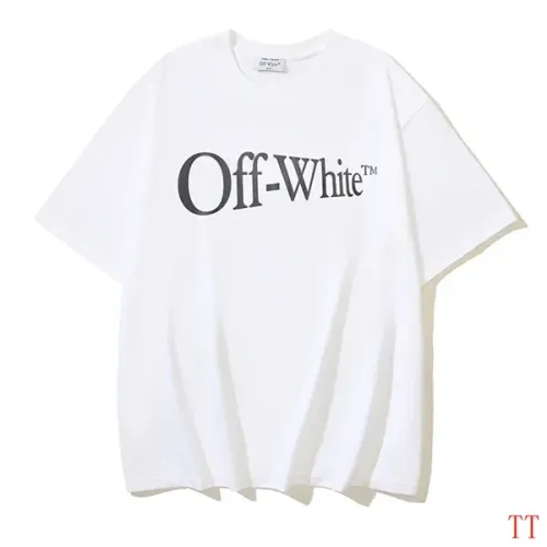 Off-White T-Shirts Short Sleeved For Unisex #1404488 $32.00 USD, Wholesale Replica Off-White T-Shirts