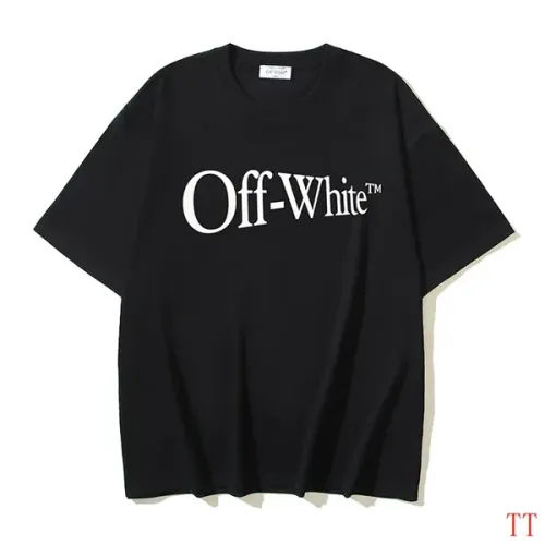 Off-White T-Shirts Short Sleeved For Unisex #1404489 $32.00 USD, Wholesale Replica Off-White T-Shirts
