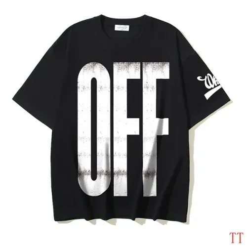 Off-White T-Shirts Short Sleeved For Unisex #1404494 $32.00 USD, Wholesale Replica Off-White T-Shirts