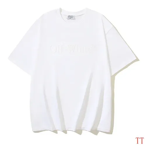 Off-White T-Shirts Short Sleeved For Unisex #1404495 $29.00 USD, Wholesale Replica Off-White T-Shirts