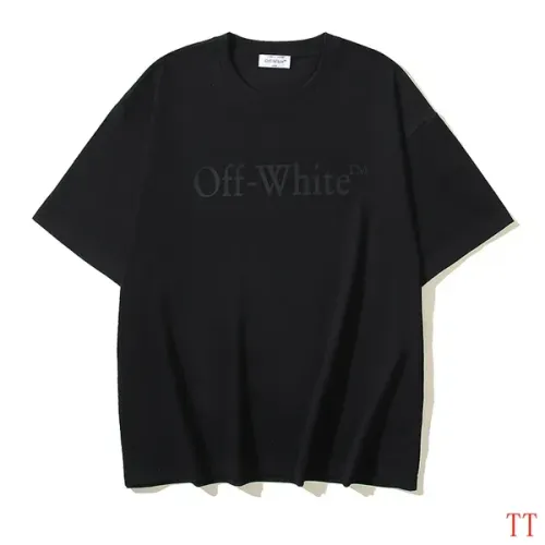 Off-White T-Shirts Short Sleeved For Unisex #1404496 $29.00 USD, Wholesale Replica Off-White T-Shirts