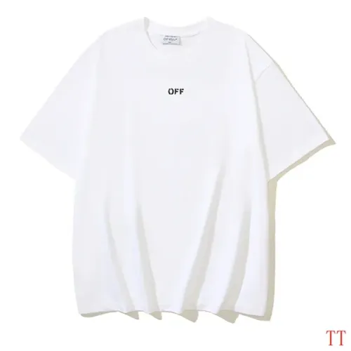 Replica Off-White T-Shirts Short Sleeved For Unisex #1404514 $29.00 USD for Wholesale