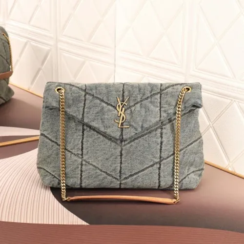 Yves Saint Laurent YSL AAA Quality Shoulder Bags For Women #1404517 $100.00 USD, Wholesale Replica Yves Saint Laurent YSL AAA Quality Shoulder Bags