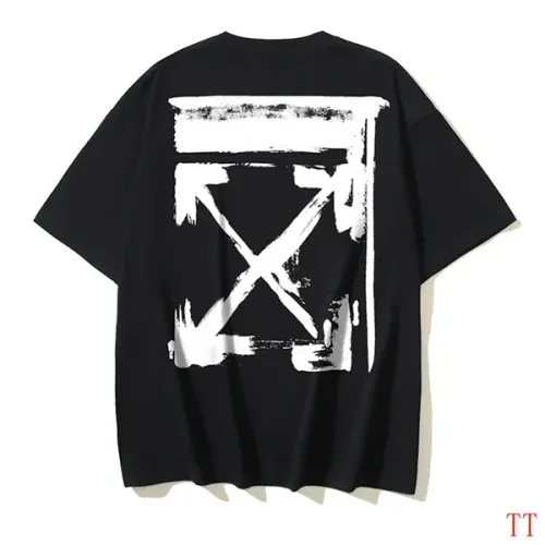 Off-White T-Shirts Short Sleeved For Unisex #1404521 $29.00 USD, Wholesale Replica Off-White T-Shirts