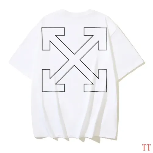 Off-White T-Shirts Short Sleeved For Unisex #1404522 $29.00 USD, Wholesale Replica Off-White T-Shirts