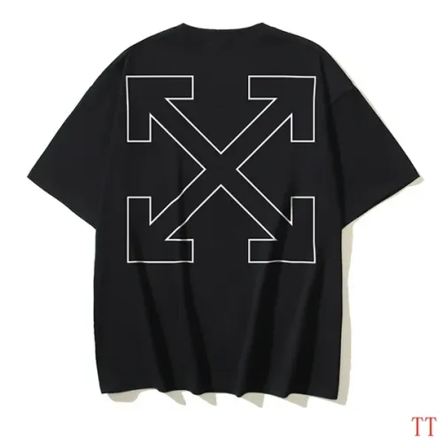 Off-White T-Shirts Short Sleeved For Unisex #1404524 $29.00 USD, Wholesale Replica Off-White T-Shirts